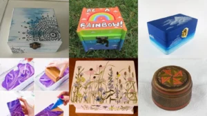 17+ Creative Box Painting Ideas That Transform Clutter