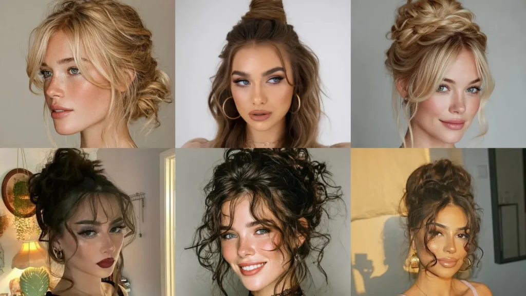 21+ Cute Messy Bun Hairstyles You Can’t Get Around Right Now