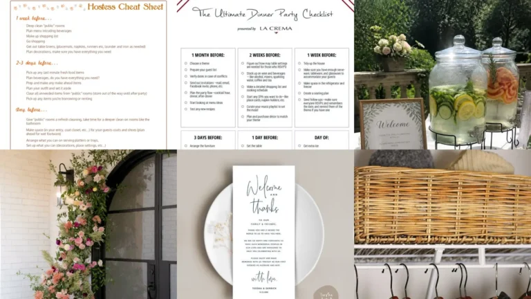 11+ Hostess Checklist Elegant Dinner Hacks That Impress