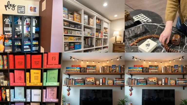 19+ Luxury Board Games Display Ideas That Impress Guests