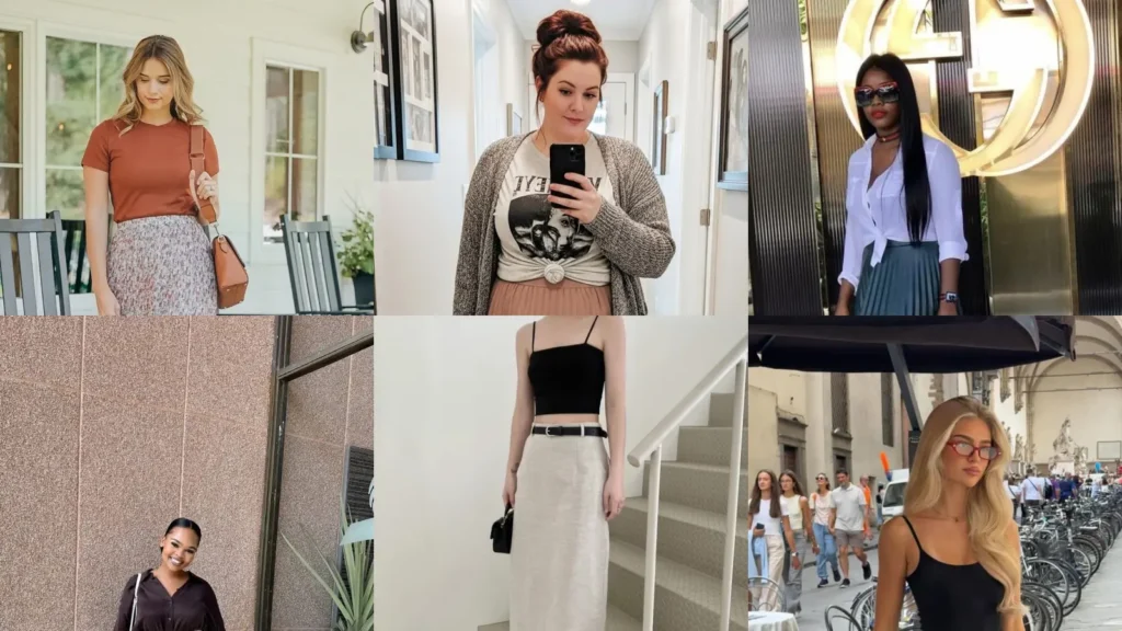 18+ Midi Skirt Outfit Ideas That Are Effortlessly Stylish