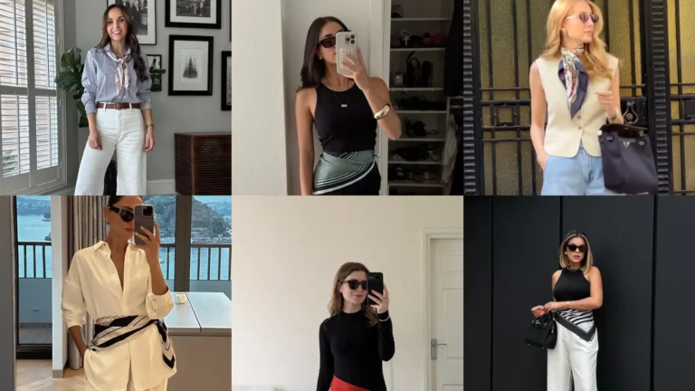 9+ Chic Silk Scarf Outfit Ideas You’ll Be Obsessed With Rn