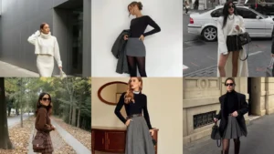 Style Wool Skirt Outfits Without Looking Heavy + 8 Fav Looks