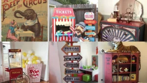20 Circus Decor Ideas With Stripes, Stars and Playful Details
