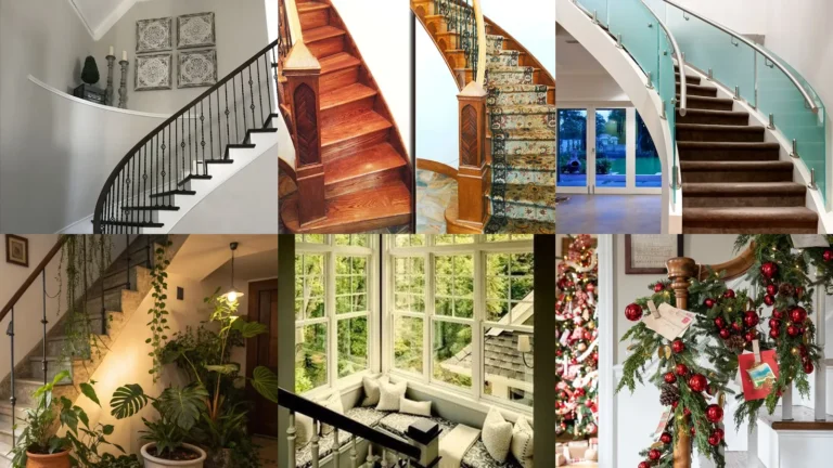 15+ Stunning Curved Staircase Decorating Ideas That Transform