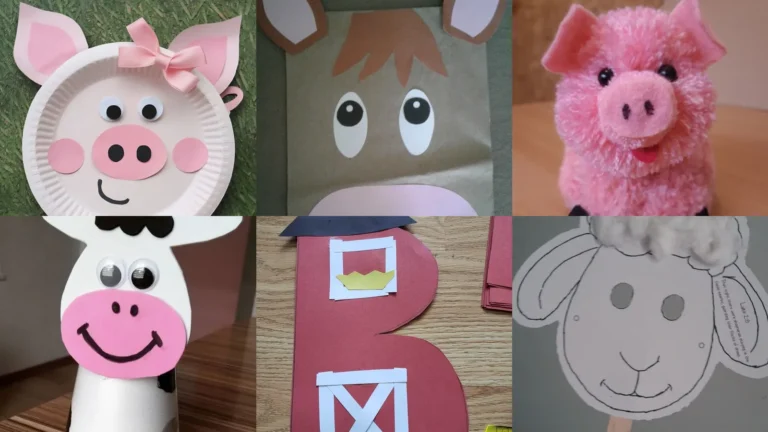 20 Farm Animal Crafts and Cute Farm-Themed Ideas