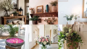 14+ Fresh Flowers Entryway Ideas That Stop Guests Cold