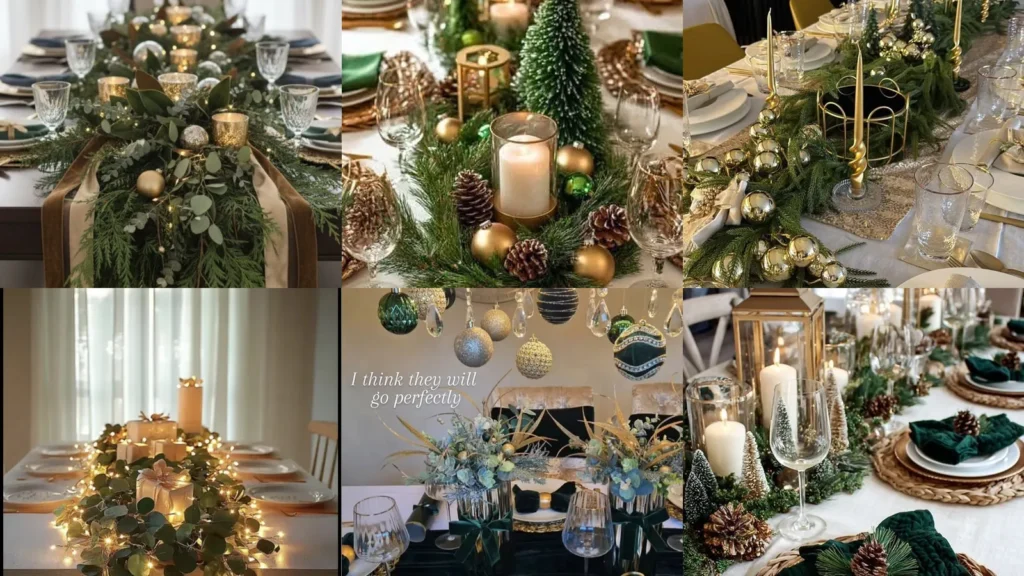 20 Green and Gold Christmas Tablescape Ideas to Inspire Your Holiday Table