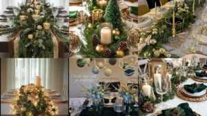 20 Green and Gold Christmas Tablescape Ideas to Inspire Your Holiday Table