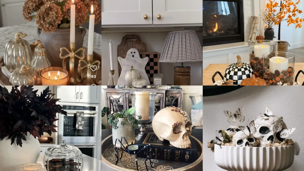 20 Halloween Coffee Table Decor Ideas With Pumpkins, Ghosts and Skulls