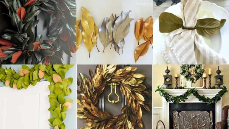 20+ Stunning Magnolia Leaf Decorations Trending Now