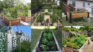 20 Raised Bed Gardening Ideas With Pretty Paths, Arches and Flowers