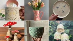20 Spring Pottery Ideas With Flowers, Little Ducks and More