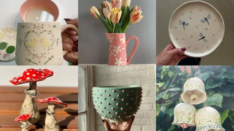 20 Spring Pottery Ideas With Flowers, Little Ducks and More
