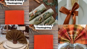 20 Thanksgiving Napkin Folding and Styling Ideas for Your Table